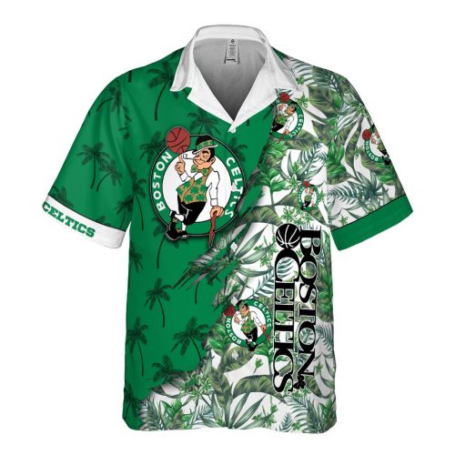 Boston Celtics 3D Button 3D Button Hawaiian Shirt Gift for Men Dad Father Gift for Men Dad Father V17