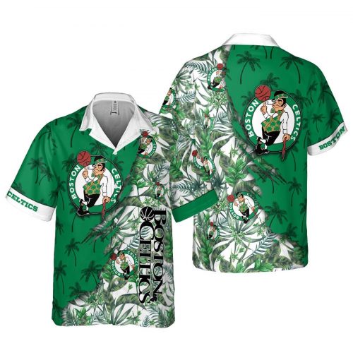 Boston Celtics 3D Button 3D Button Hawaiian Shirt Gift for Men Dad Father Gift for Men Dad Father V17