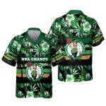 Boston Celtics 3D Button 3D Button Hawaiian Shirt Gift for Men Dad Father Gift for Men Dad Father V52