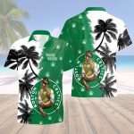 Boston Celtics Beach Summer 3D 3D Button 3D Button Hawaiian Shirt Gift for Men Dad Father Gift for Men Dad Father