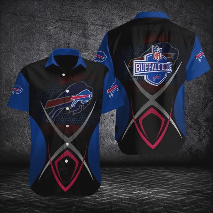 Buffalo Bills NFL Football Art Logo Hawaiian Shirt Gift for Men and Women