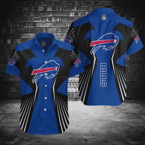 Buffalo Bills NFL Line Wave Magic Hawaiian Shirt Gift for Men and Women