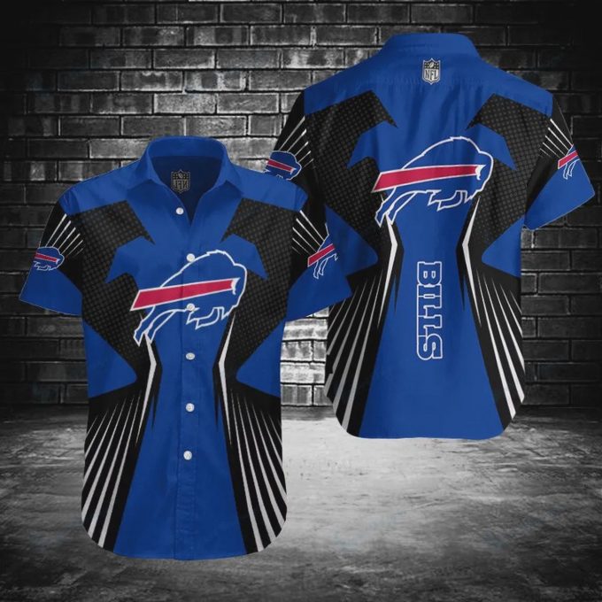 Buffalo Bills NFL Line Wave Magic Hawaiian Shirt Gift for Men and Women
