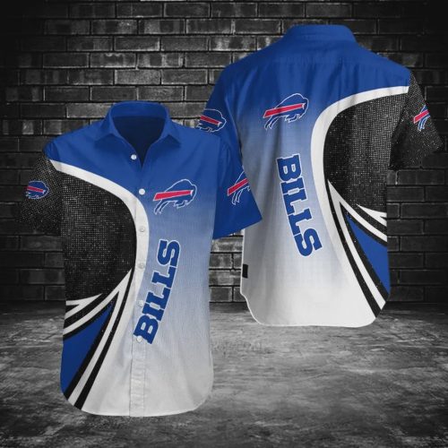 Buffalo Bills NFL Logo Sport Pattern Hawaiian Shirt V1 Gift for Men and Women