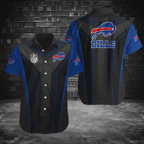 Buffalo Bills NFL Logo Sport Pattern Hawaiian Shirt V3 Gift for Men and Women