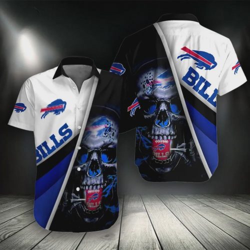 Buffalo Bills NFL Skull Magic Art Hawaiian Shirt Gift for Men and Women