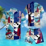 Buffalo Bills Snoopy Surfing 3D Button Hawaiian Shirt Gift for Men Dad Father summer shirt Buffalo Bills Snoopy Surfing 3D Button Hawaiian Shirt Gift for Men Dad Father summer shirt
