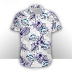 Busch Light Hawaiian Shirt: Hibiscus Flower Beer Aloha Shirt for Men & Women – Perfect Summer Gift