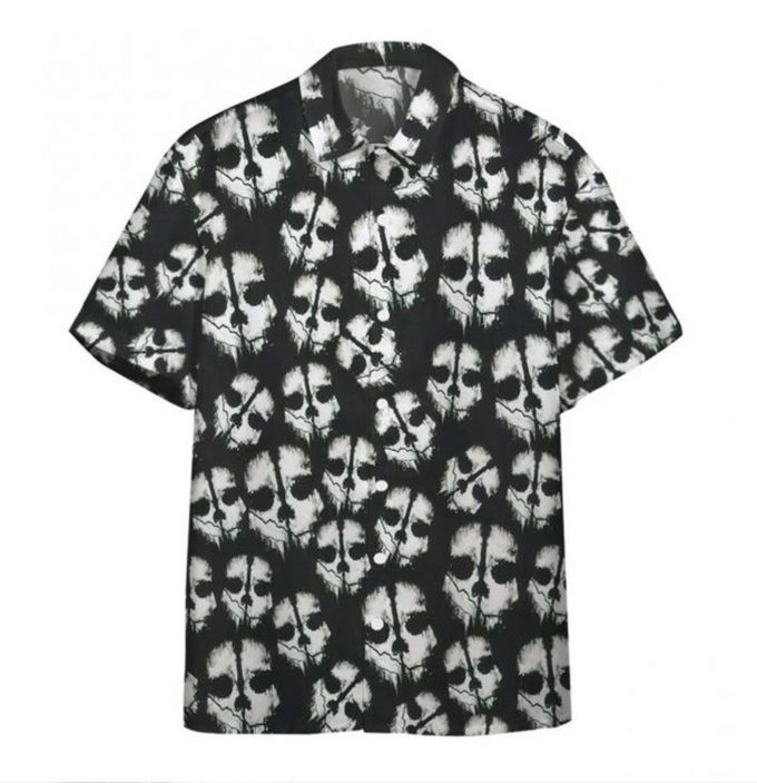 Call Of Duty Skulls Hawaiian Shirt Skull Aloha Shirt For Men Women Summer Holiday Gift Idea