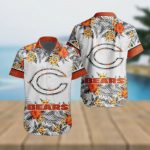 Chicago Bears NFL Floral Tropical Team Hawaiian Shirt Gift for Men and Women