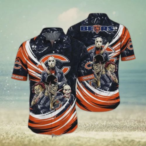 Chicago Bears NFL Magic Aloha Summer Pattern Hawaiian Shirt Gift for Men and Women