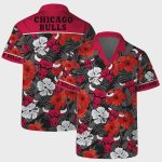 Chicago Bulls Floral Fantasy Hawaiian Shirt Gift for Men Dad and Father