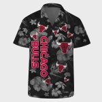 Chicago Bulls Floral Tropical Vibes Hawaiian Shirt Gift for Men Dad and Father
