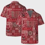 Chicago Bulls Retro Island Vibes Hawaiian Shirt Gift for Men Dad and Father