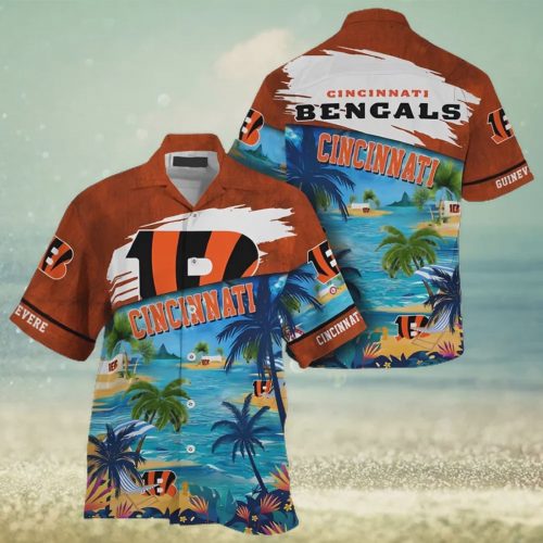 Cincinnati Bengals NFL Beach Summer Hawaiian Shirt Gift for Men and Women