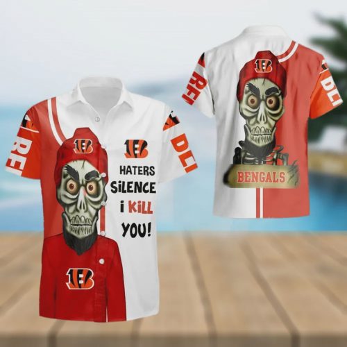 Cincinnati Bengals NFL Haters I Kill You Hawaiian Shirt Gift for Men and Women