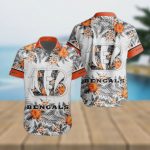 Cincinnati Bengals NFL Special Floral Tropical Team Hawaiian Shirt Gift for Men and Women