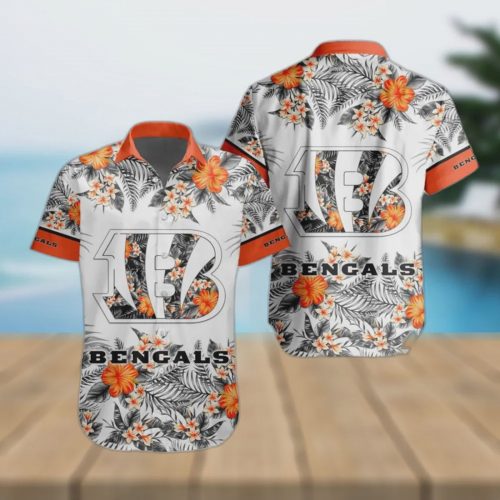 Cincinnati Bengals NFL Special Floral Tropical Team Hawaiian Shirt Gift for Men and Women