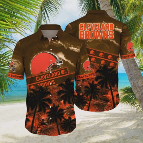Cleveland Browns NFL Sunkissed Aloha Hawaiian Shirt Gift for Men and Women
