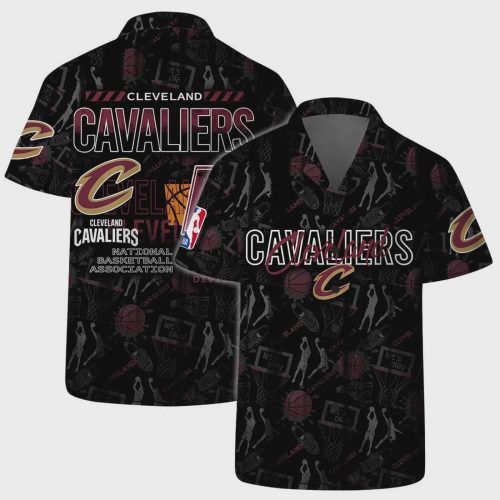 Cleveland Cavaliers Basketball Action Hawaiian Shirt - Nearallday