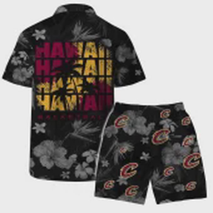 Cleveland Cavaliers Hawaii Basketball Floral Hawaiian Shirt – Nearallday