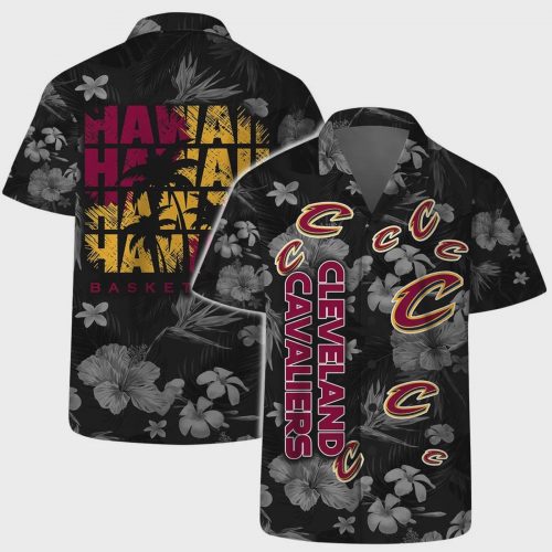 Cleveland Cavaliers Hawaii Basketball Floral Hawaiian Shirt - Nearallday