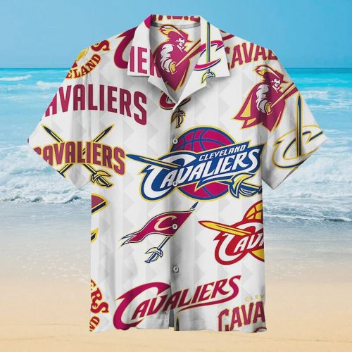 Cleveland Cavaliers Logo Wave Hawaiian Shirt - Nearallday