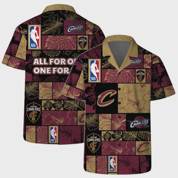 Cleveland Cavaliers NBA All-Star Floral Hawaiian Shirt – Nearallday