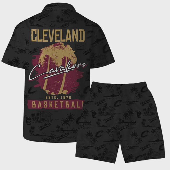 Cleveland Cavaliers Palm Tree Sunset Hawaiian Shirt – Nearallday