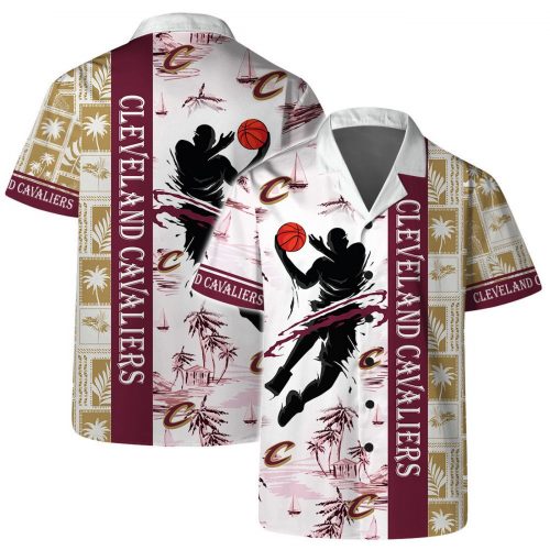 Cleveland Cavaliers Slam Dunk Island Hawaiian Shirt - Nearallday