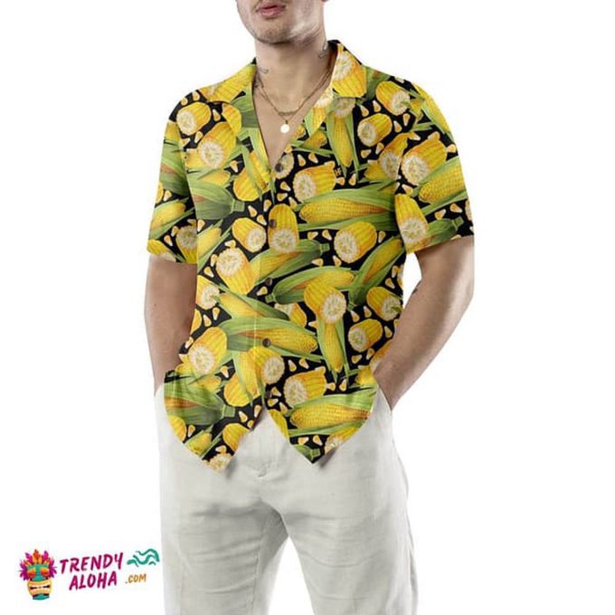 Corn Harvest Hawaiian Shirt, Corn Shirts For Men And Women, Corn Print Shirt