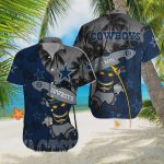 Custom Dallas Cowboys NFL Beach Unisex Full Printed Hawaiian Shirt Gift for Men and Women Custom Dallas Cowboys NFL Beach Unisex Full Printed Hawaiian Shirt Gift for Men and Women