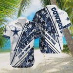 Custom Dallas Cowboys NFL Unisex Full Printed Hawaiian Shirt Gift for Men and Women