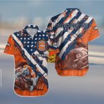 Custom Denver Broncos NFL Mascot Summer Pattern Hawaiian Shirt Gift for Men and Women