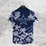 Dallas Cowboys 2023 AOP 3D Button 3D Button Hawaiian Shirt Gift for Men Dad Father Gift for Men Dad Father V25
