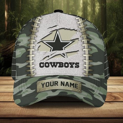 Dallas Cowboys Camo Hunting Classic Cap Gift for Men Dad Father Gift for Men Women