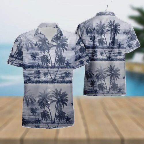 Dallas Cowboys NFL Coconut Island White Hawaiian Shirt Gift for Men and Women