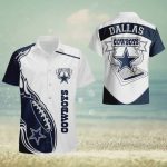 Dallas Cowboys NFL Fireball Summer Hawaiian Shirt Gift for Men and Women