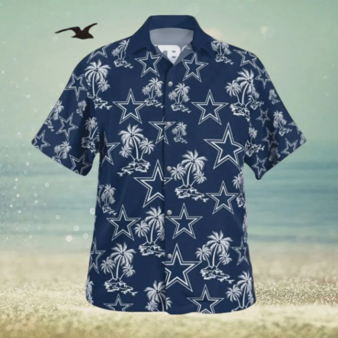 Dallas Cowboys NFL Island 3D Hawaiian Shirt Gift for Men and Women