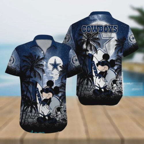 Dallas Cowboys NFL Mickey Mouse Hawaiian Shirt Gift for Men and Women