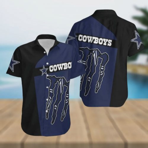 Dallas Cowboys NFL Monster Energy Hawaiian Shirt Gift for Men and Women