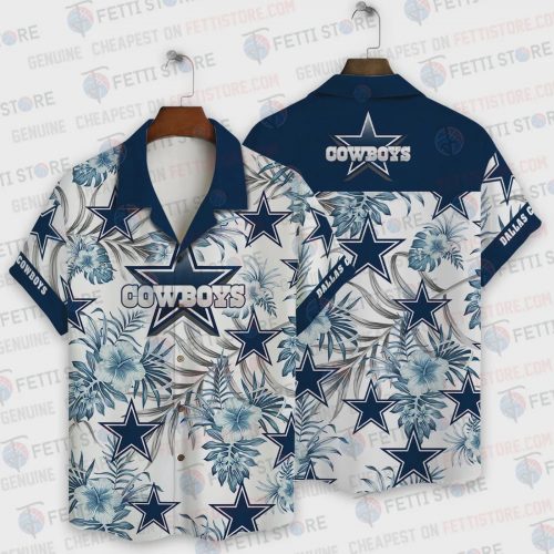 Dallas Cowboys NFL Pattern Hawaiian Shirt Gift for Men and Women