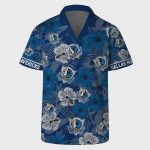 Dallas Mavericks Blue Floral Hawaiian Shirt – Aloha Style – Limited Edition