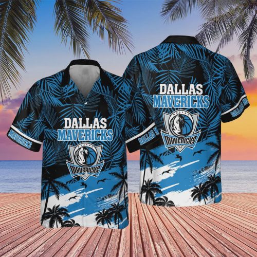 Dallas Mavericks Hawaiian Shirt: Beach Vibes Aloha Shirt for Ultimate Style