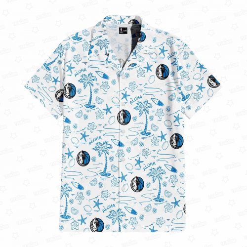 Dallas Mavericks Tropical Breeze Aloha Shirt: Feel the Island Vibes!