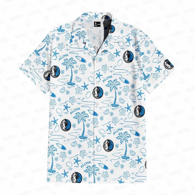 Dallas Mavericks Tropical Breeze Aloha Shirt: Feel the Island Vibes!