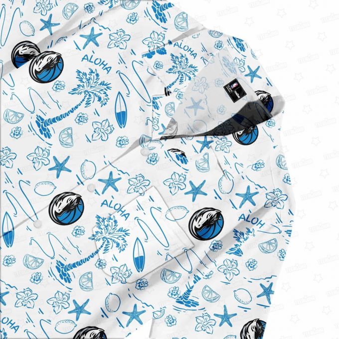 Dallas Mavericks Tropical Breeze Aloha Shirt: Feel the Island Vibes!