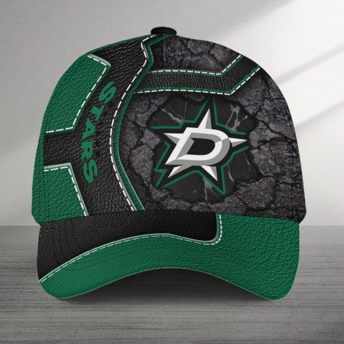 Dallas Stars Classic Cap, Leather Cap Gift for Men Dad Father Gift for Men Women