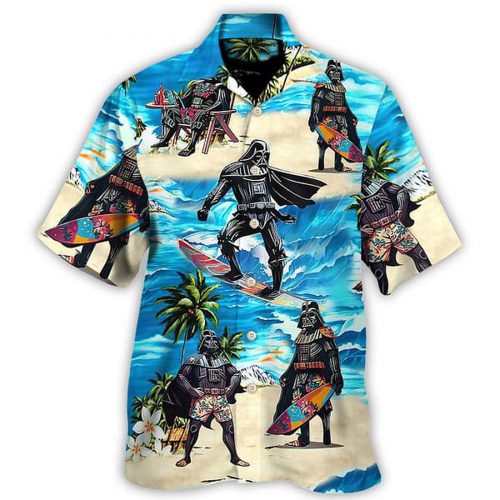 Darth Vader Star Wars Surfing – Hawaiian Shirt For Men, Women, Kids