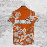 Denver Broncos 2023 AOP 3D Button 3D Button Hawaiian Shirt Gift for Men Dad Father Gift for Men Dad Father V26